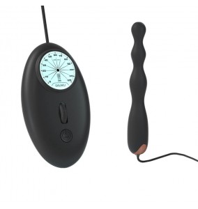Japan GALAKU - Extreme Speed Anal Butt Plug Stick (Chargeable - Black)